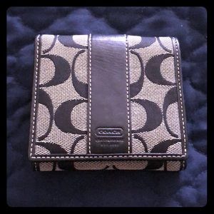 Black Coach Wallet